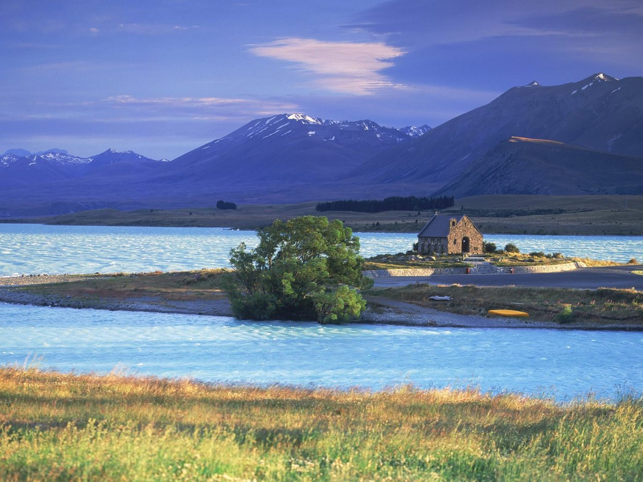 Озеро Текапо (Lake Tekapo)