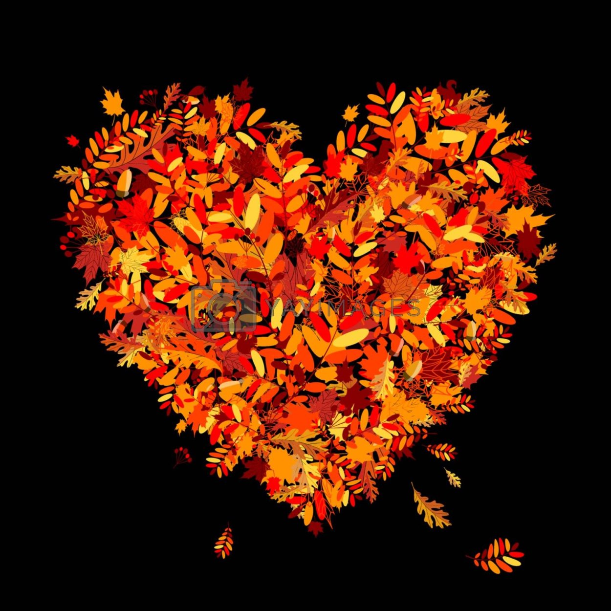 Осеннее сердце