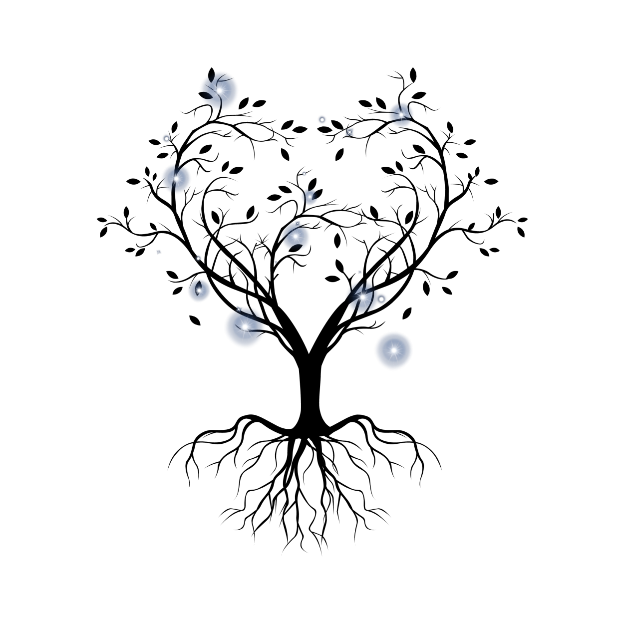 Дерево сердце