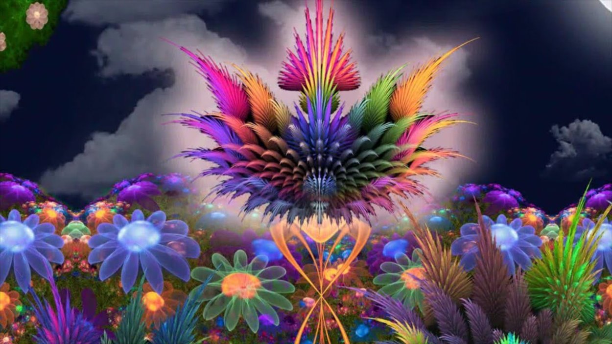 Сказочные цветы