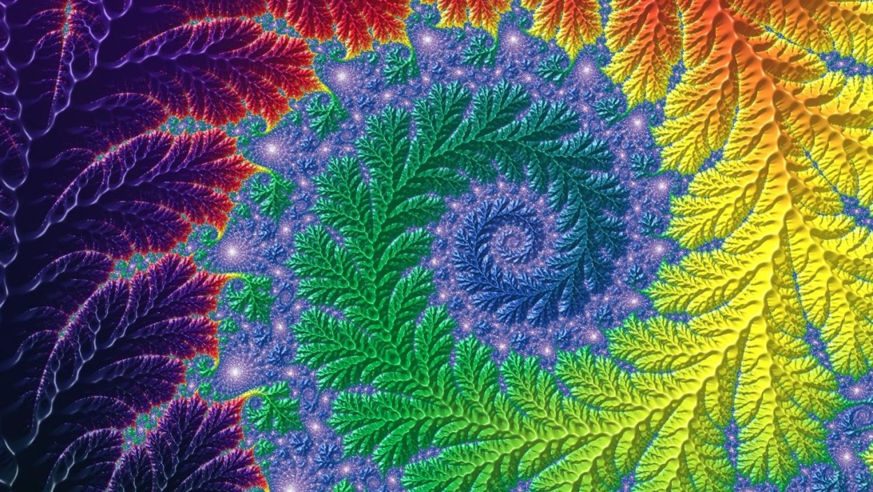 Фрактальные цветы