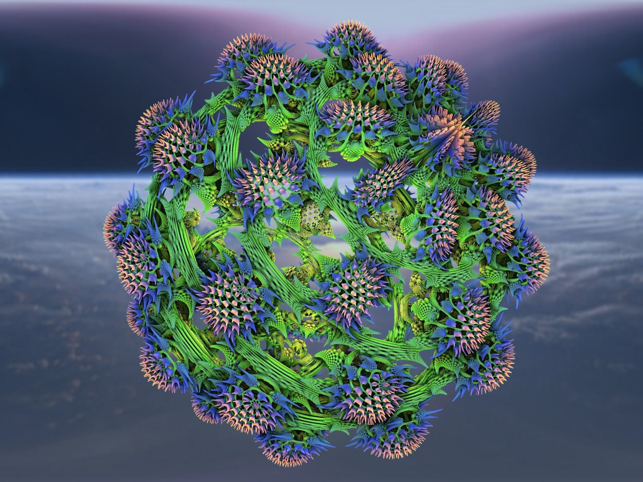 Фрактал капуста романеско