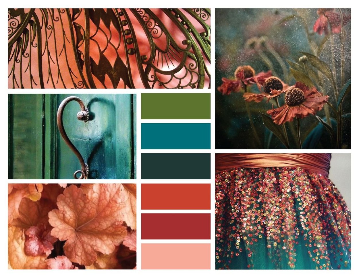 Оранжевые цветы Эстетика