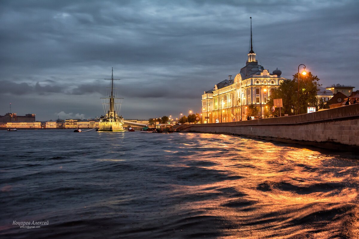 Санкт Петербург море Неве