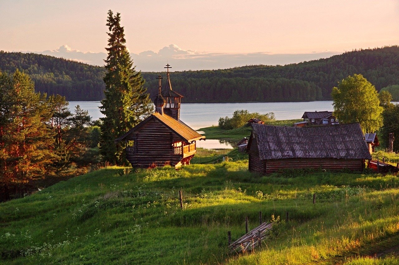 Кенозерский парк осень