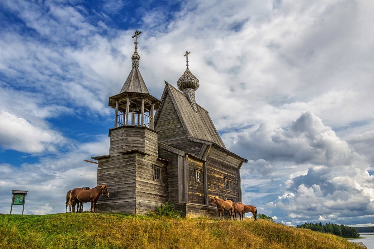 Кенозерский национальный парк Никольская часовня