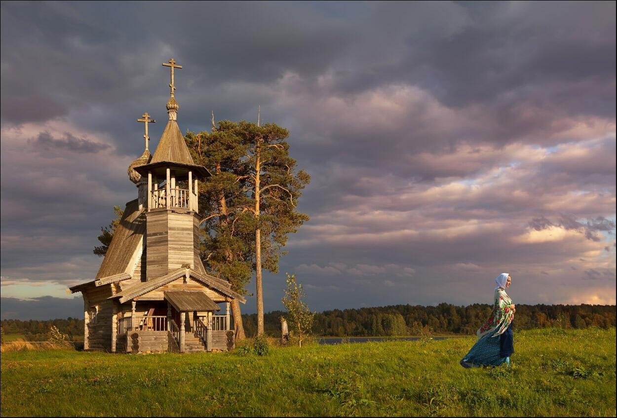 Старые деревенские церкви