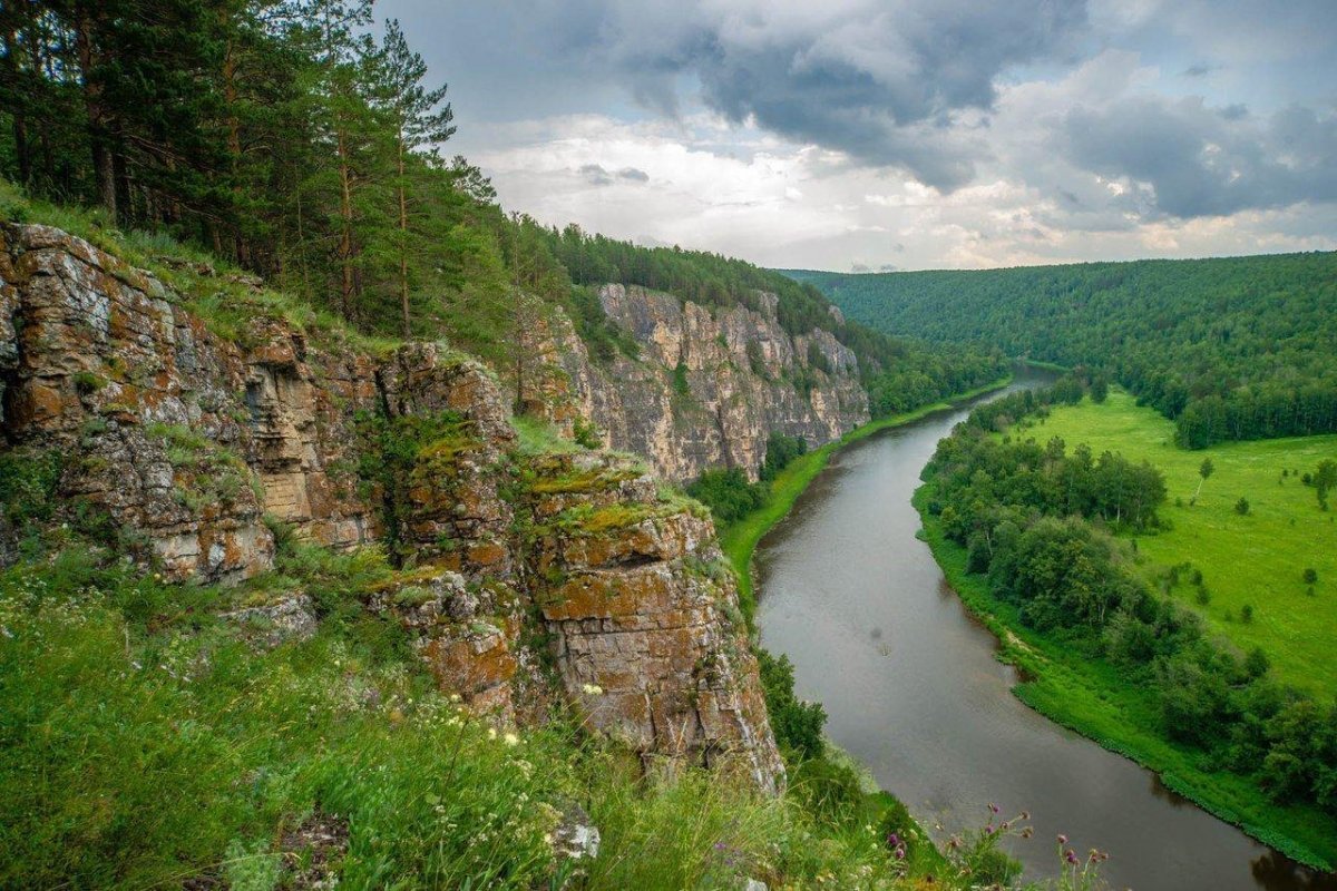 Реки ай и Юрюзань