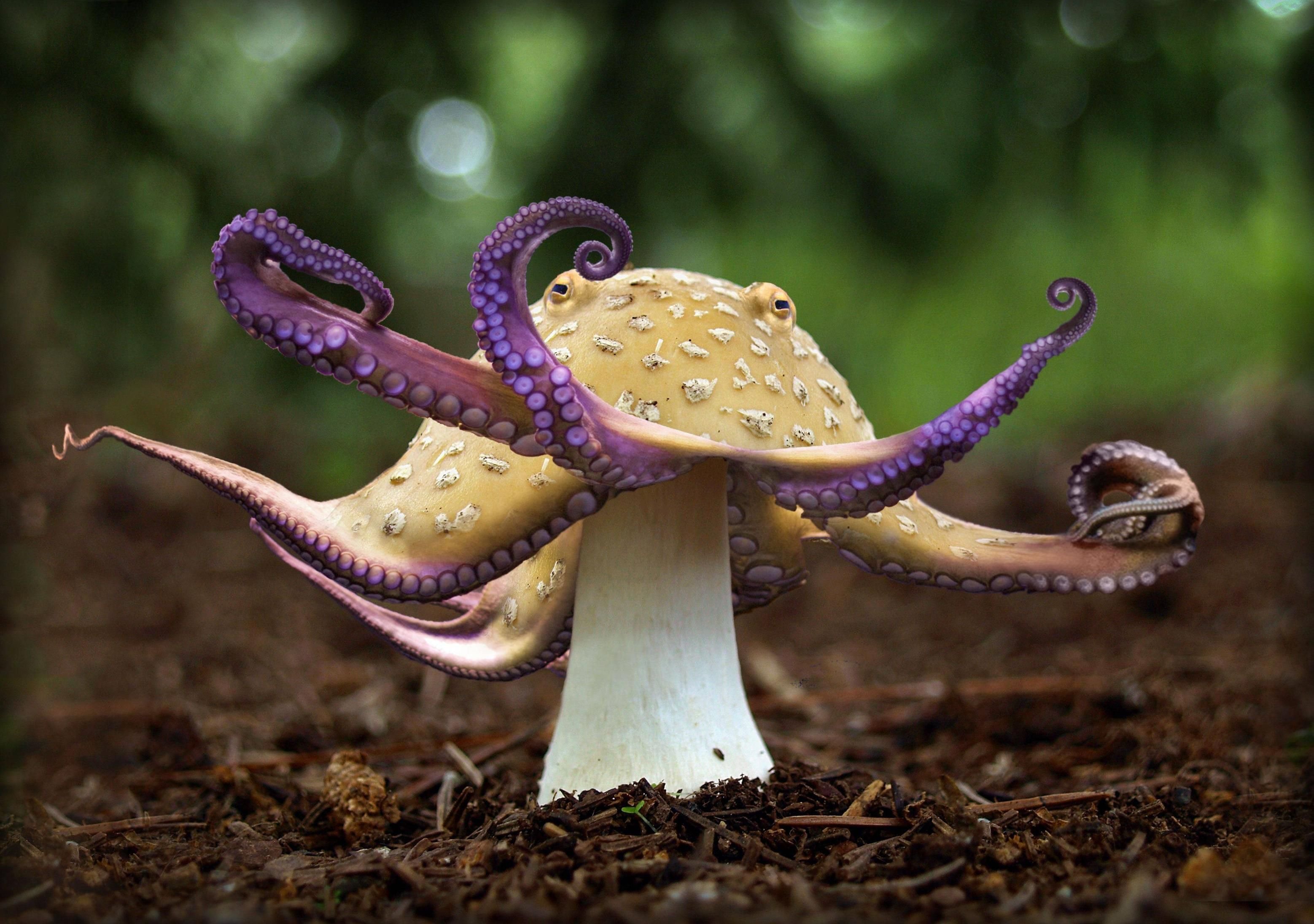 Экзотические грибы. Удивительные грибы. Странные грибы. Необычные съедобные грибы.