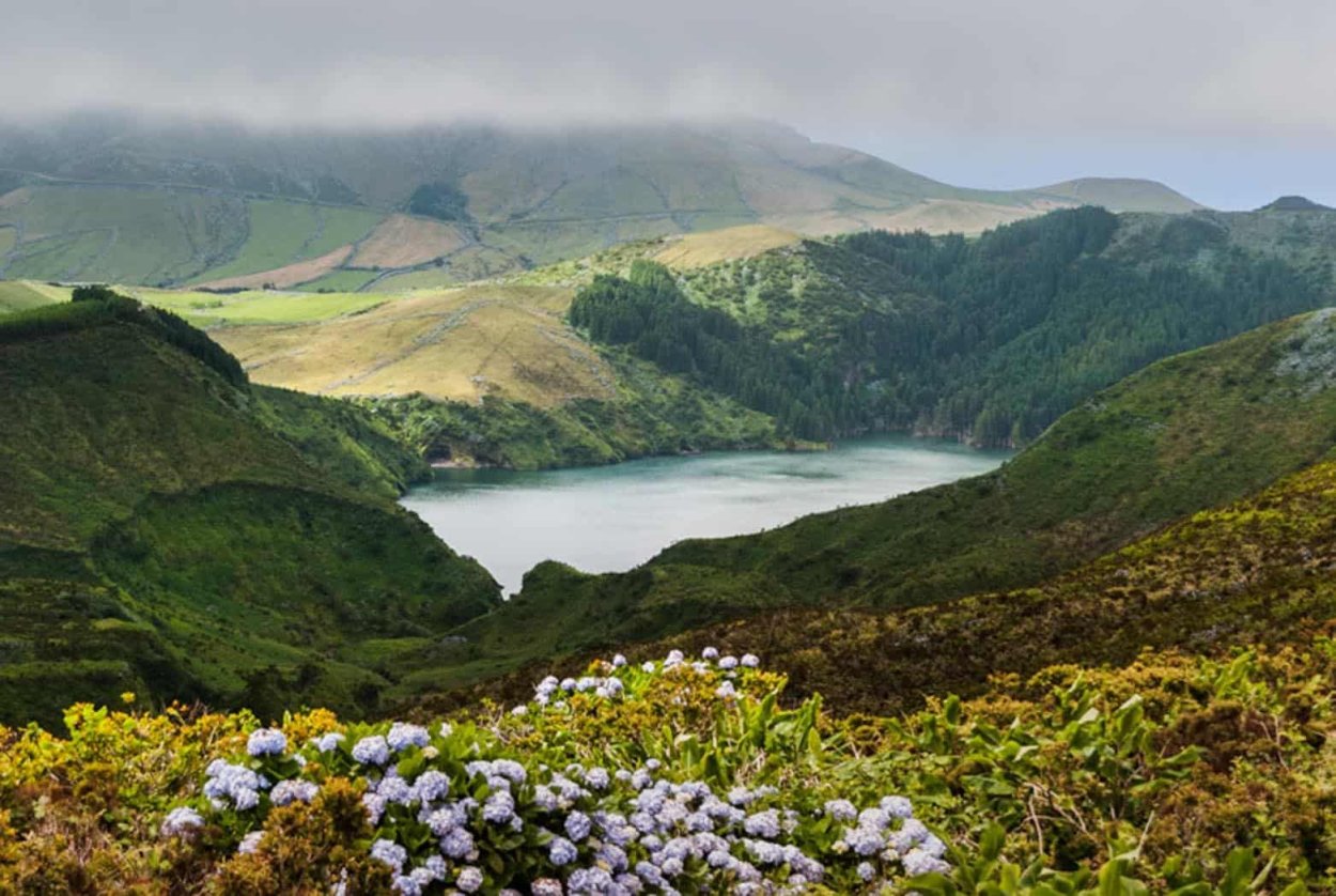 Остров Сан Мигель Азорские острова