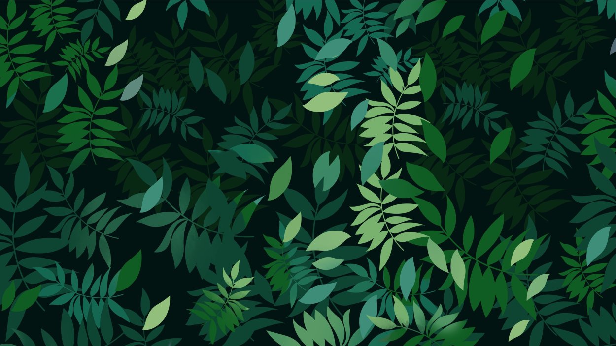 Паттерн листья