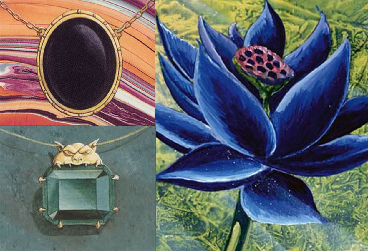 Орнамент золотой Лотус