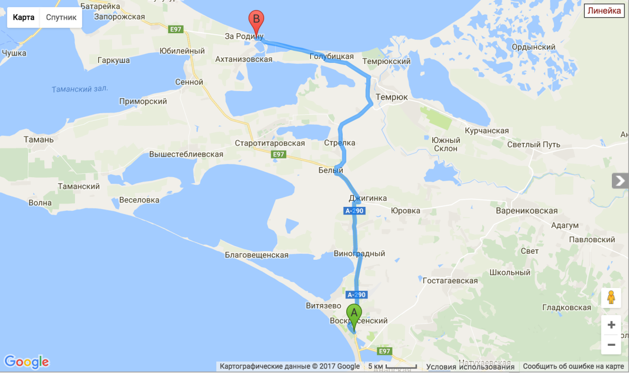 Тмутараканский камень в Тамани