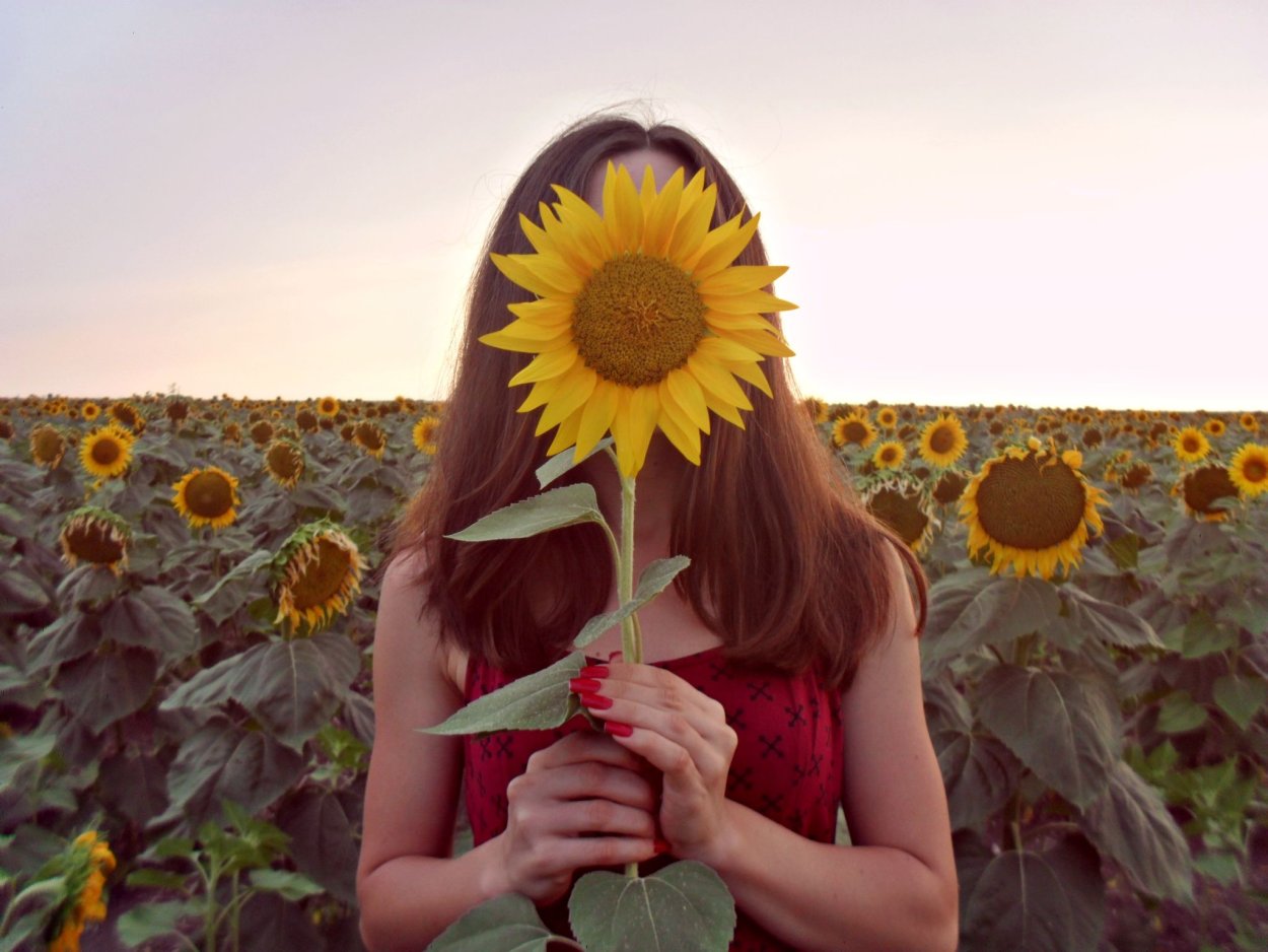 Фотосессия в поле