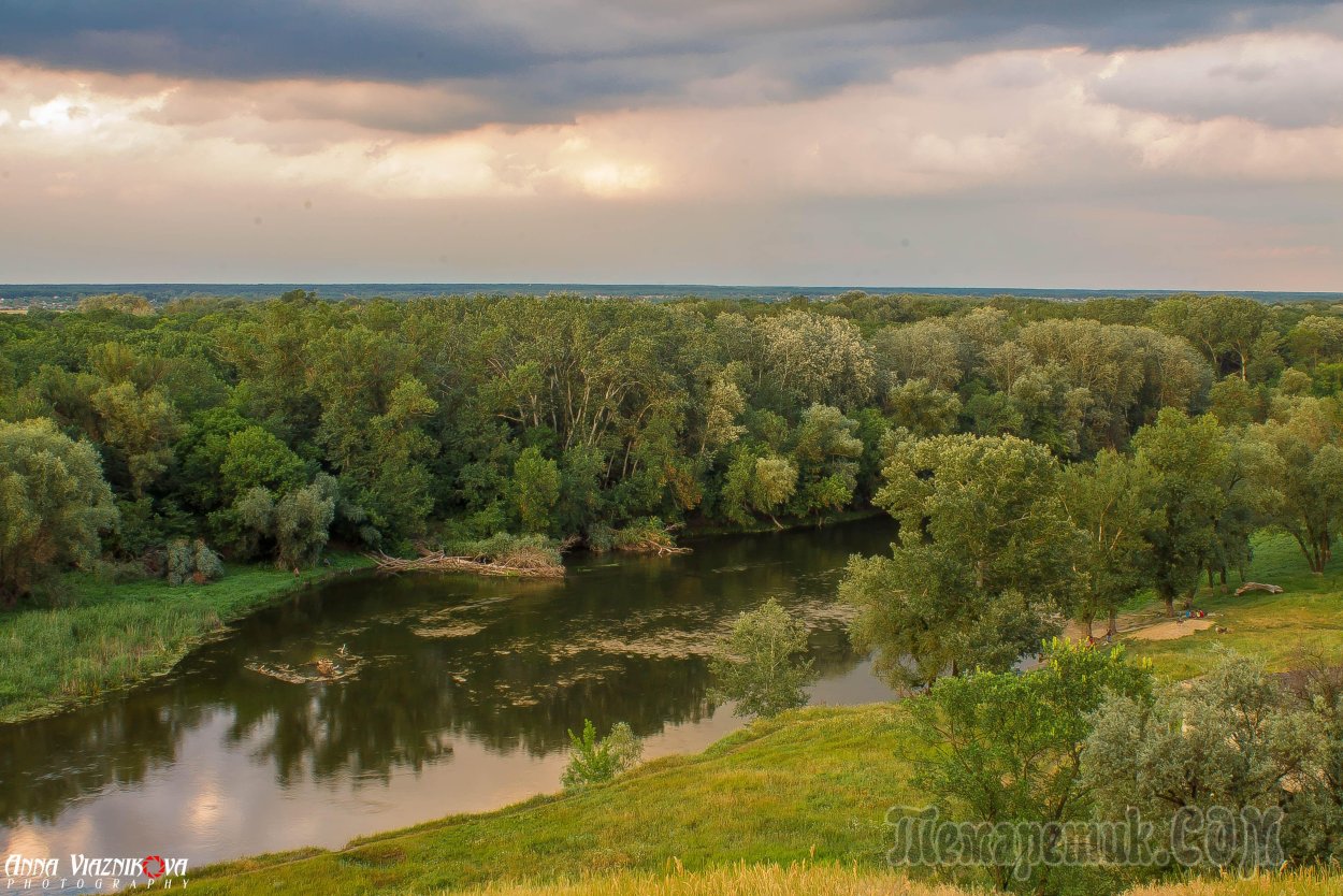 Река Северский Донец в Луганской области