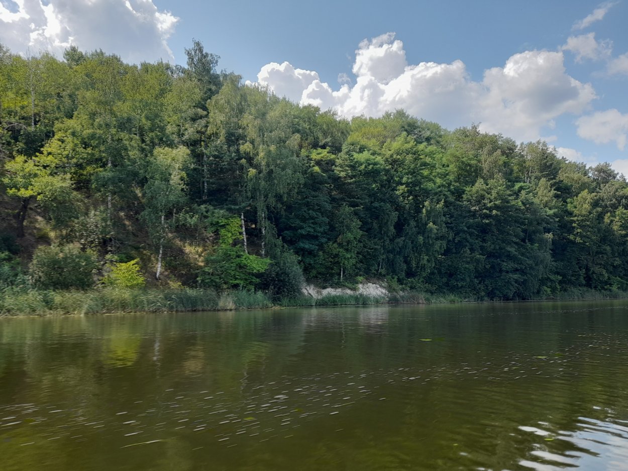 Дамба река Северский Донец белая Калитва