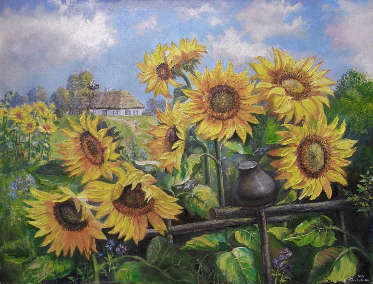 Деревенская изгородь плетень