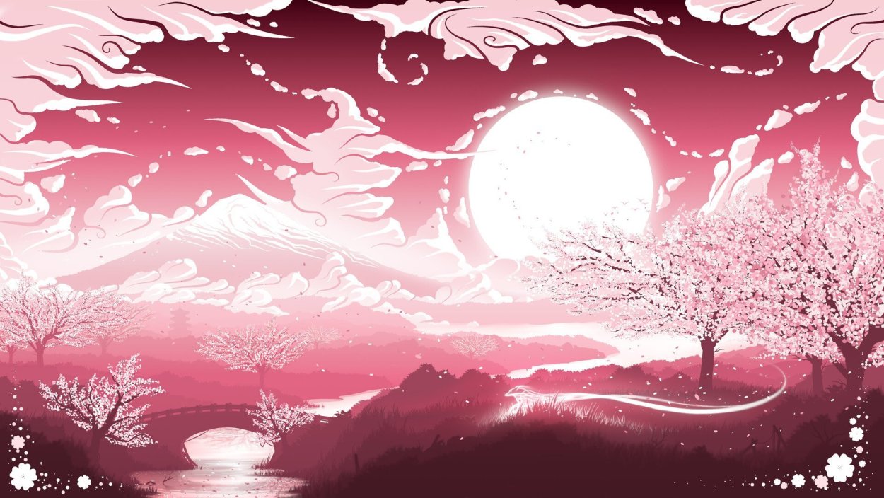 Сакура черри блоссом фон