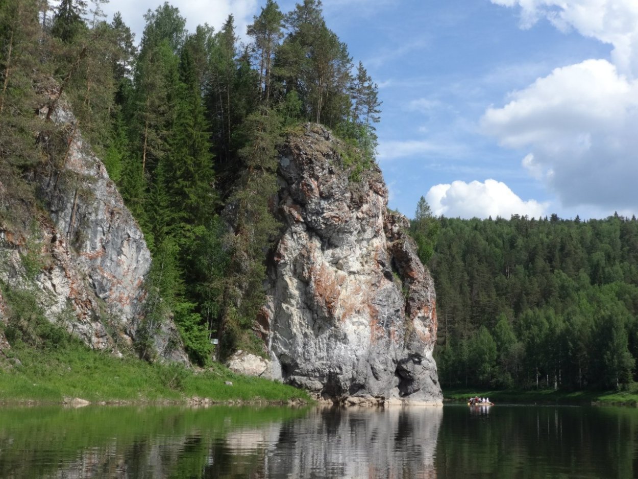 Река Чусовая камень Максимовский