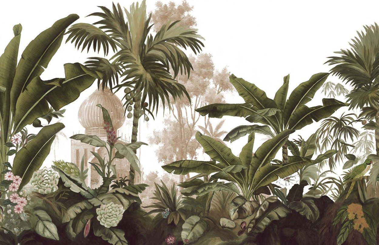 Лунария акварель