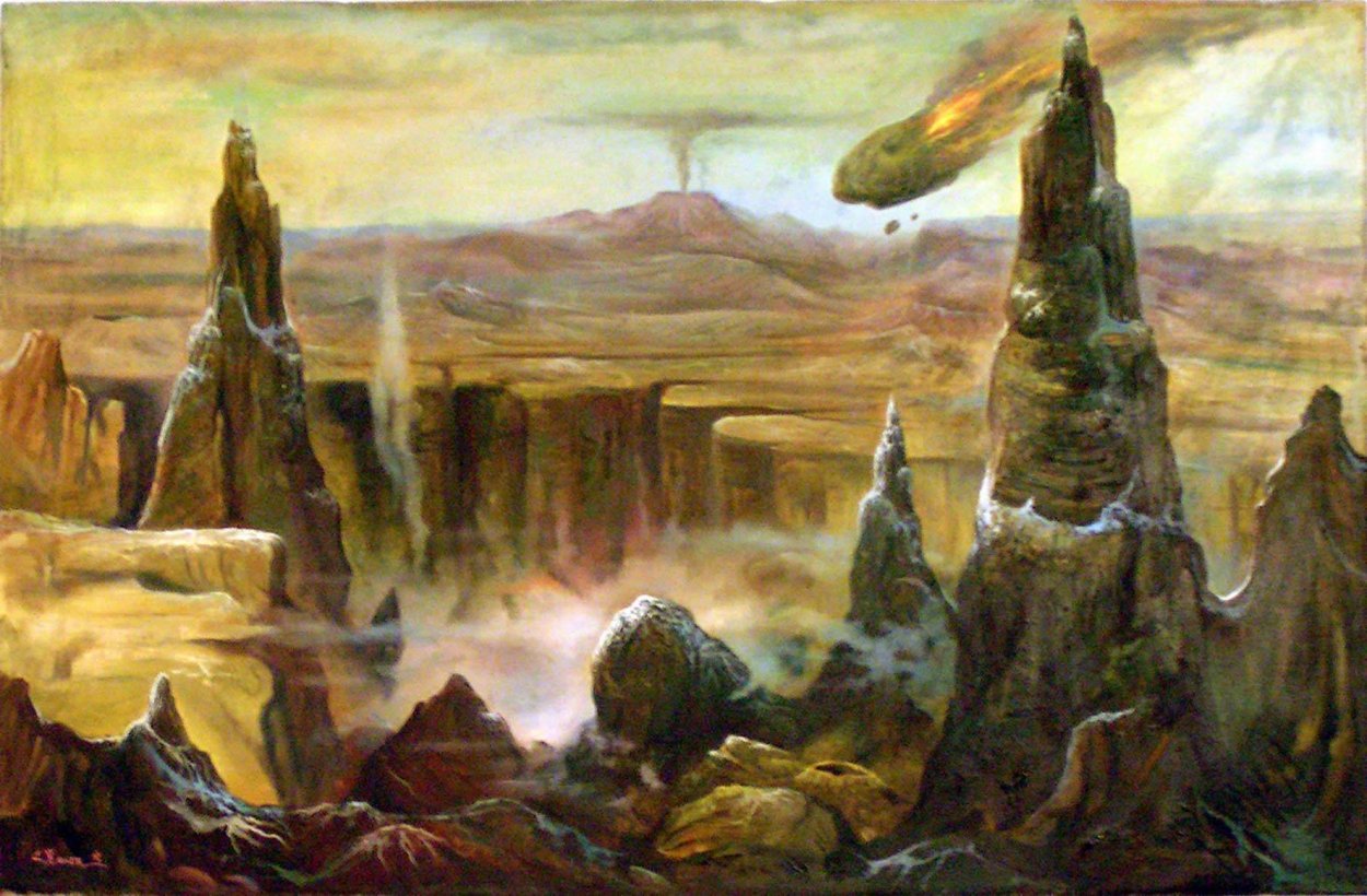 Палеозойская Эра карбон