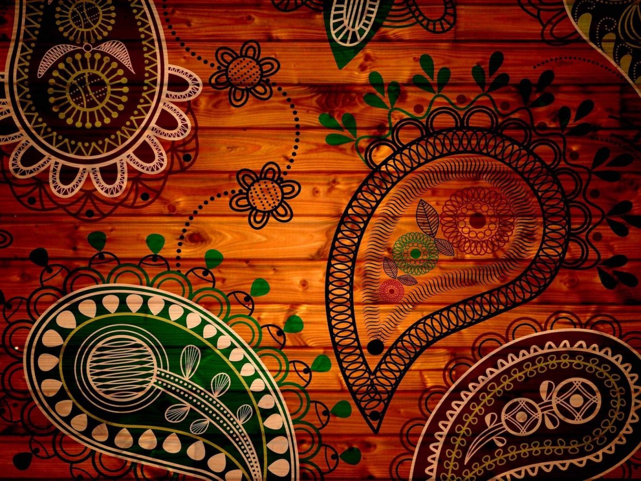 Красивые восточные узоры