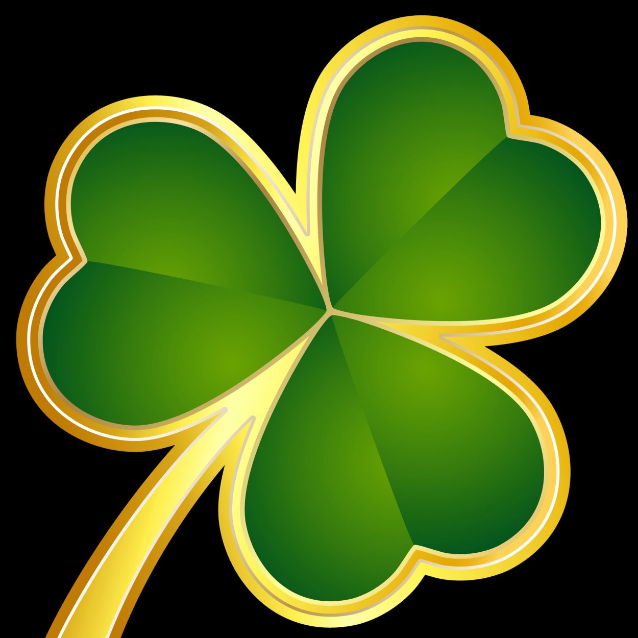 Ирландия Клевер четырехлистный