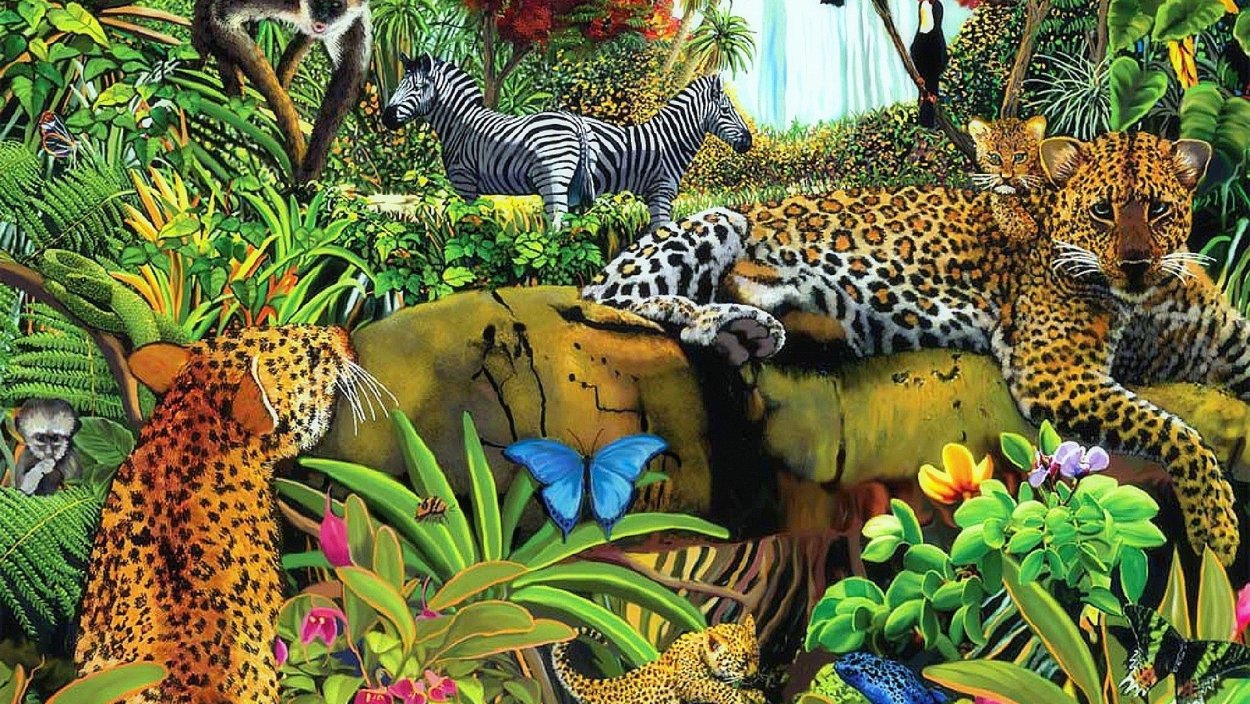 Оаху пальмы джунгли