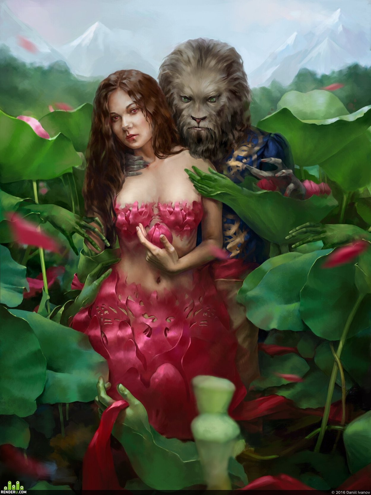 Аленький цветочек прикол