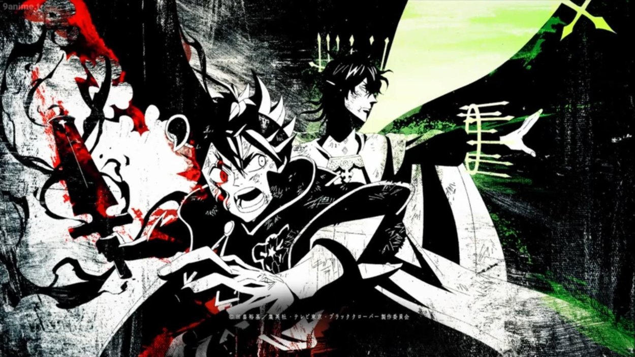 Чёрный Клевер аниме