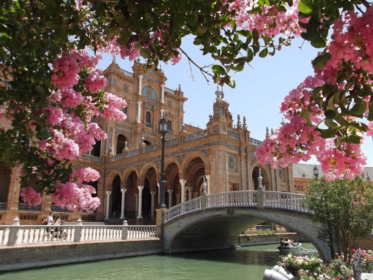 Город Севилья Испания центр