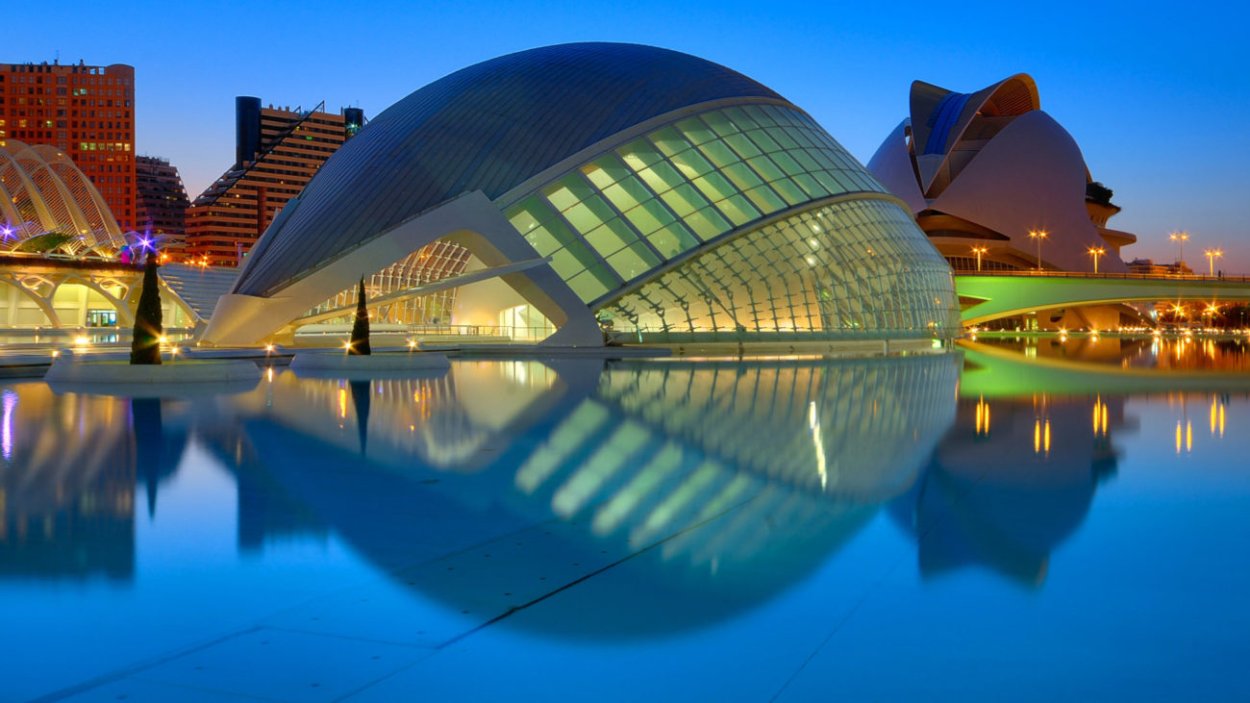 Оранжерея l'Umbracle, Валенсия