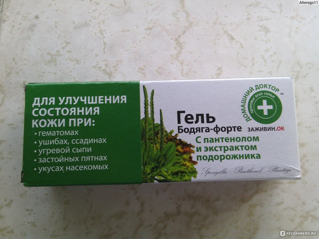 Гель 7 нот здоровья бадяга форте 75 мл