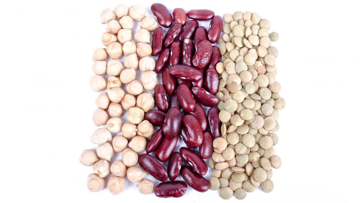 Бобовые - горох, Бобы, фасоль;