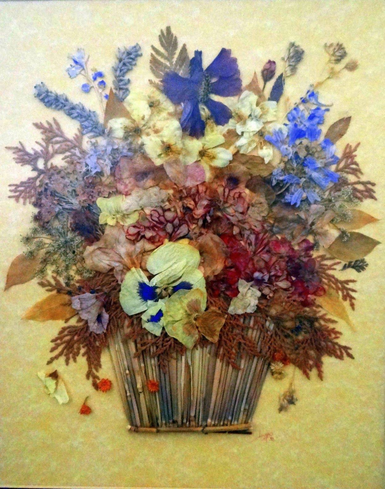 Поделки из сухоцветов