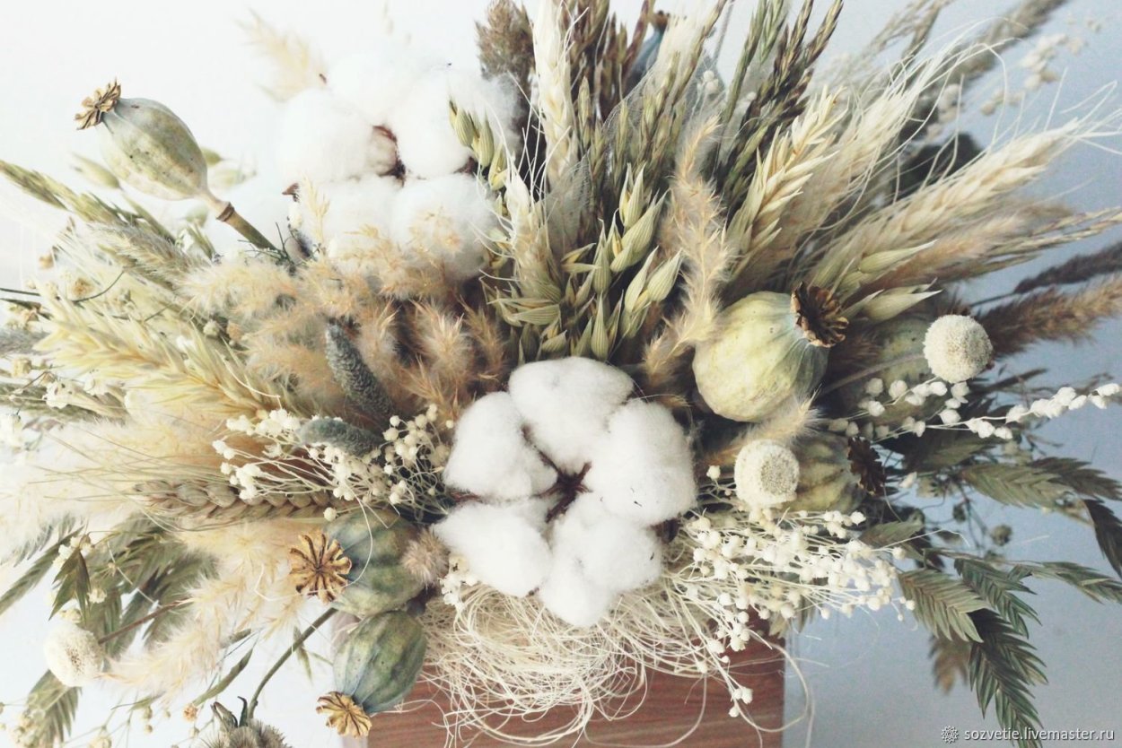 Букет из сухоцветов