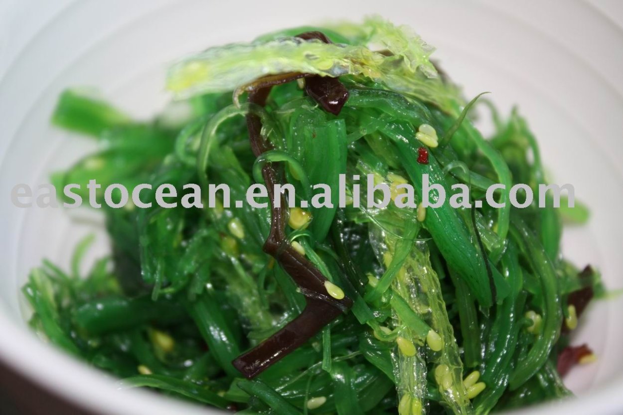 Корейский салат из водорослей