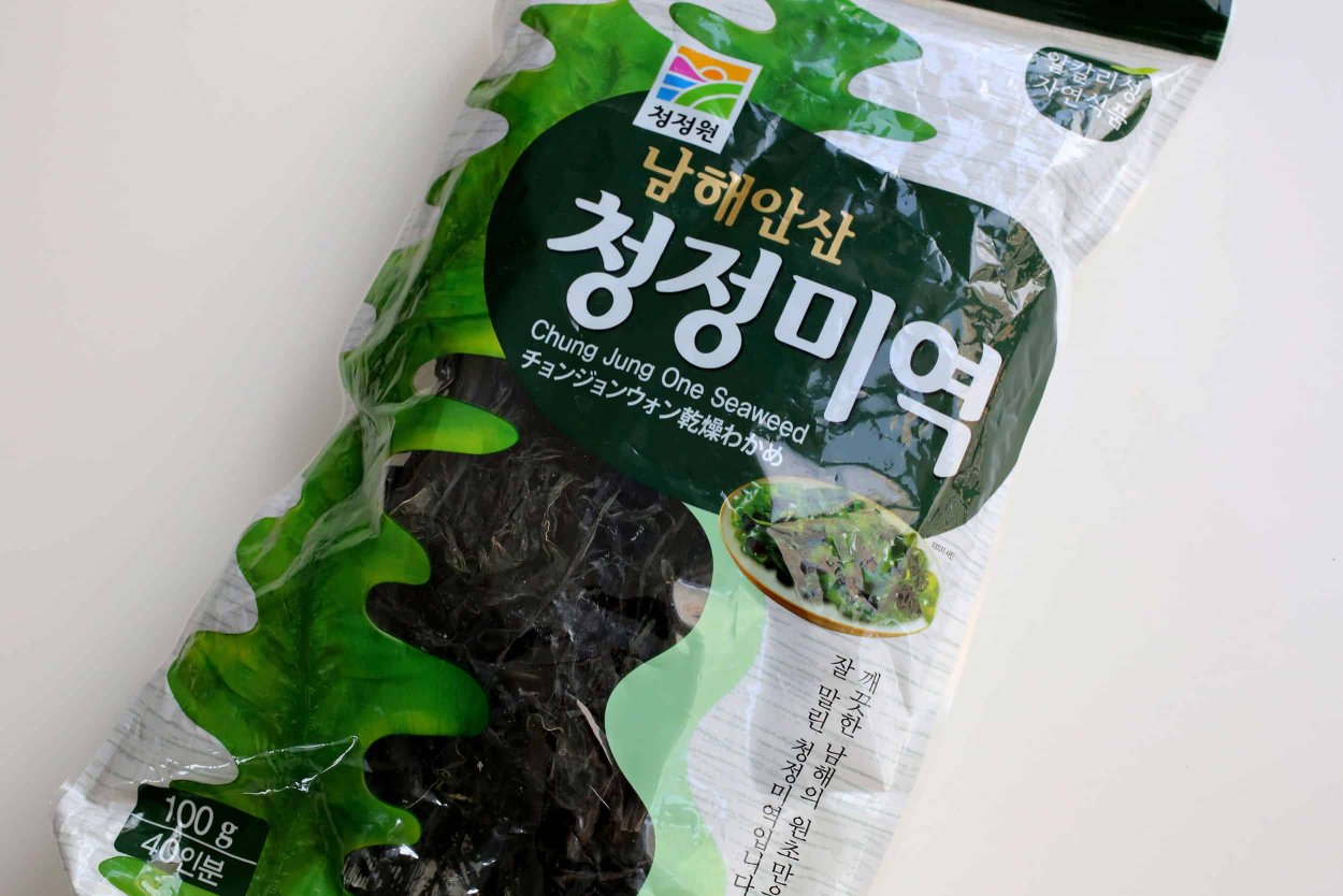 Корейские закуски водоросли