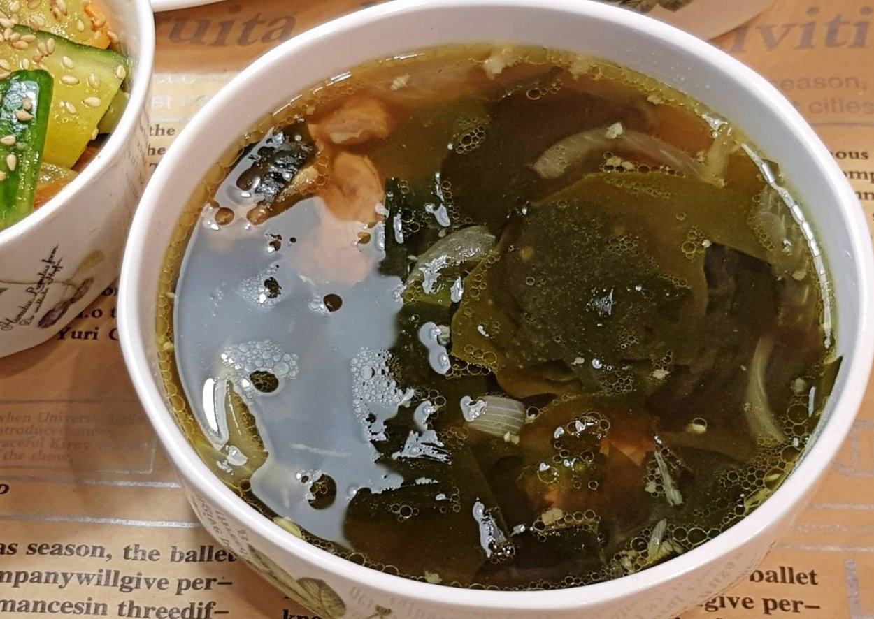 Суп из морских водорослей