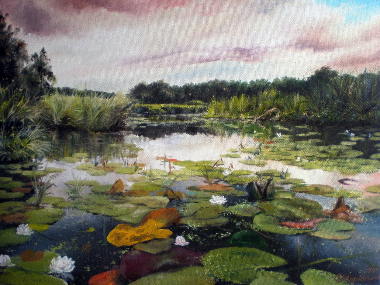 Юрий Арсенюк лето художник