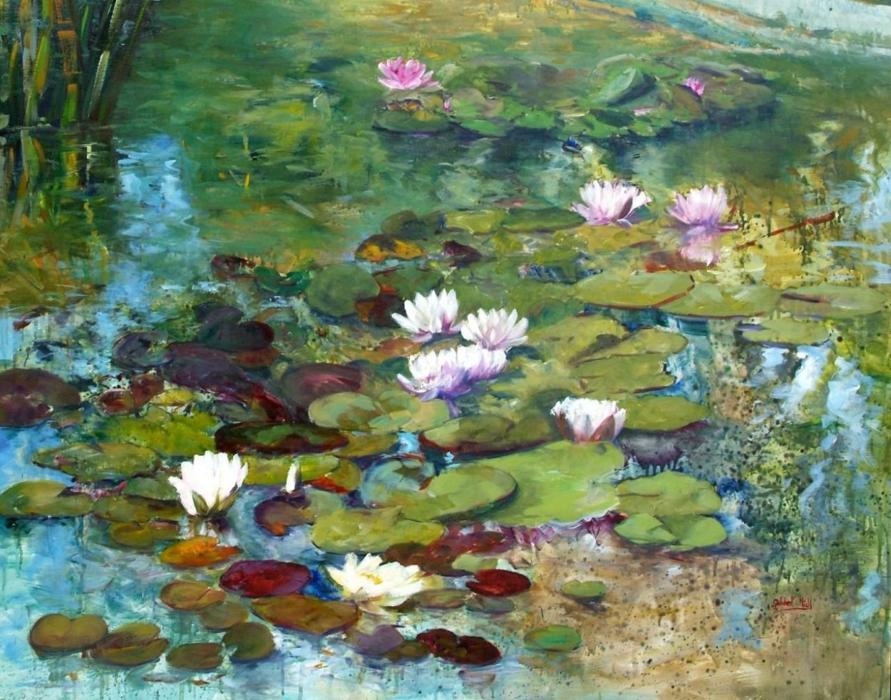 Художник Холодовский Михаил водяные лилии