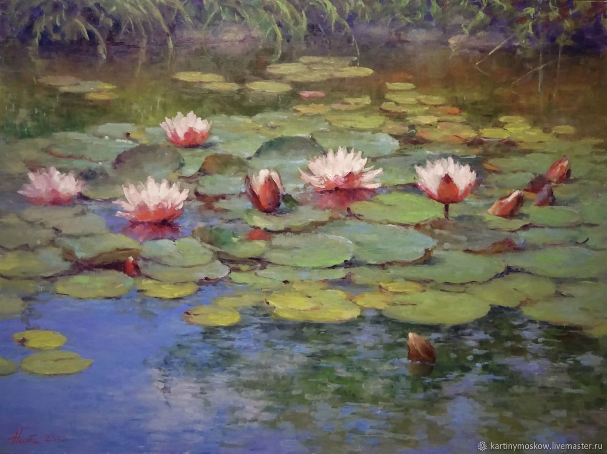 Клод Моне кувшинки 1916