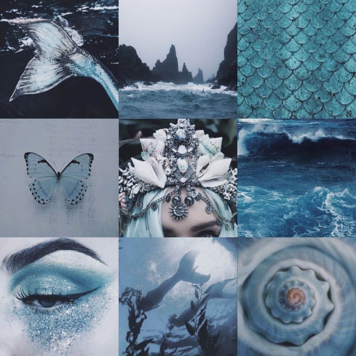 Серо голубая Эстетика