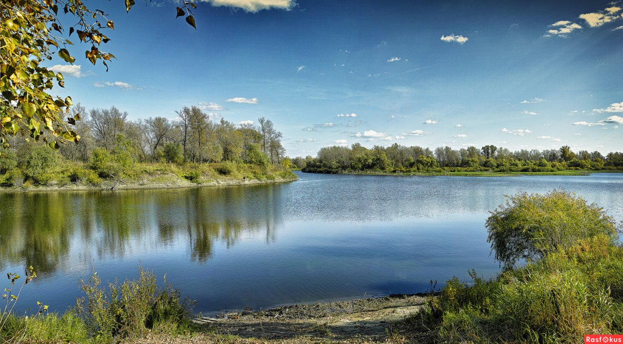 Озеро Тобол Курганская область