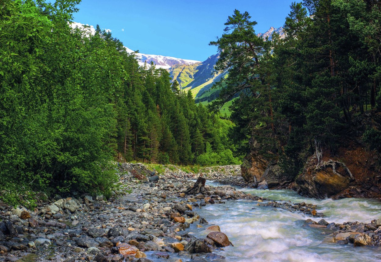 Река Баксан фото