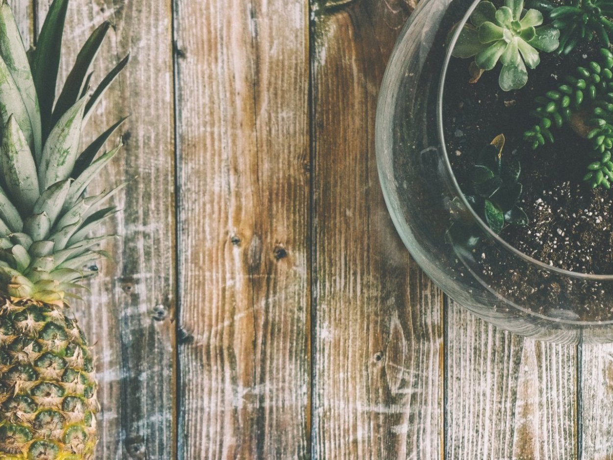 Ананас на пляже