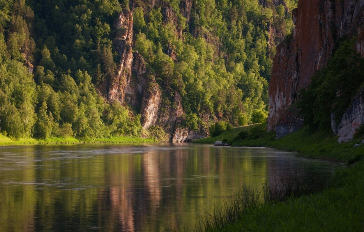 Река белая Башкирия берега