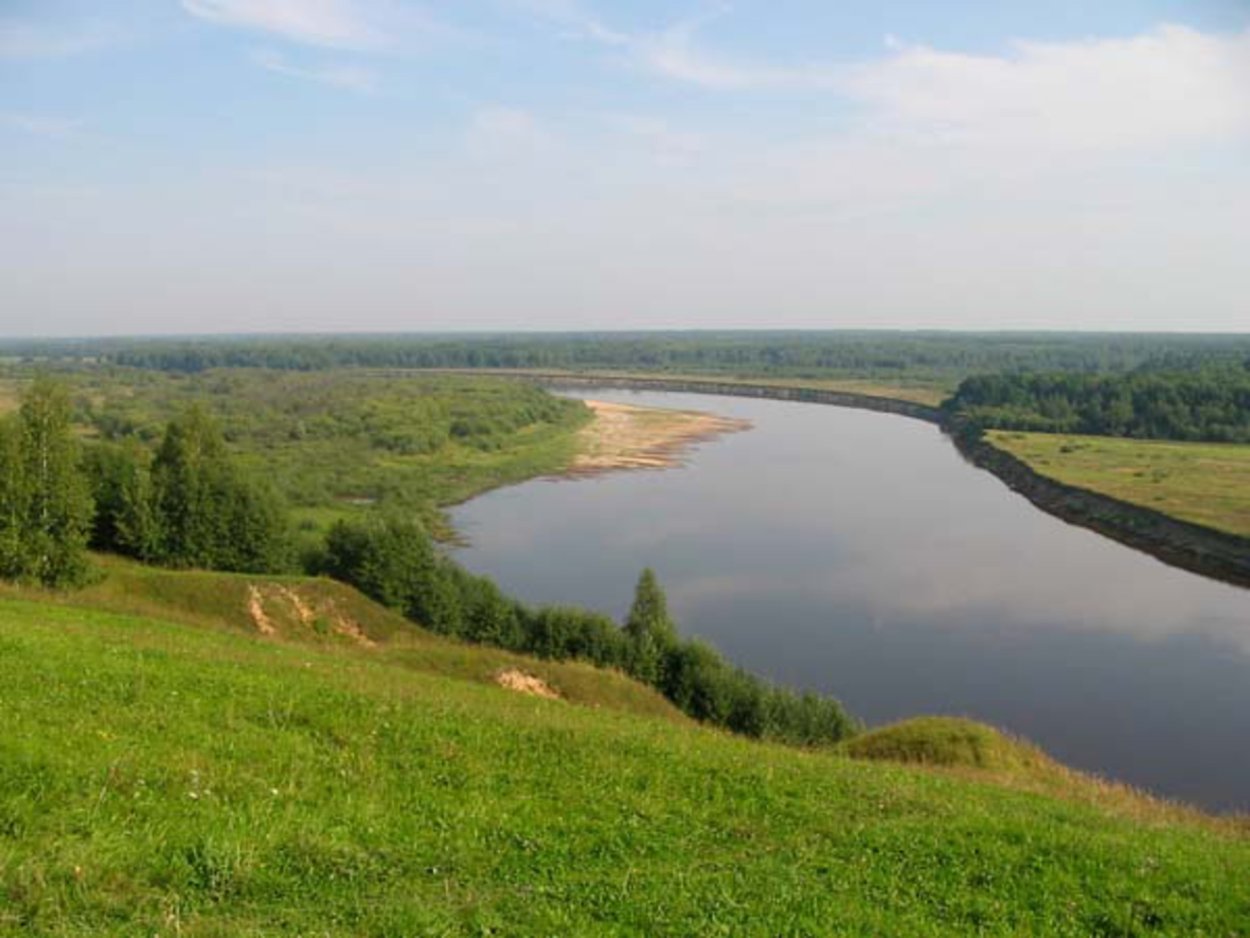 Река Ветлуга Воскресенское