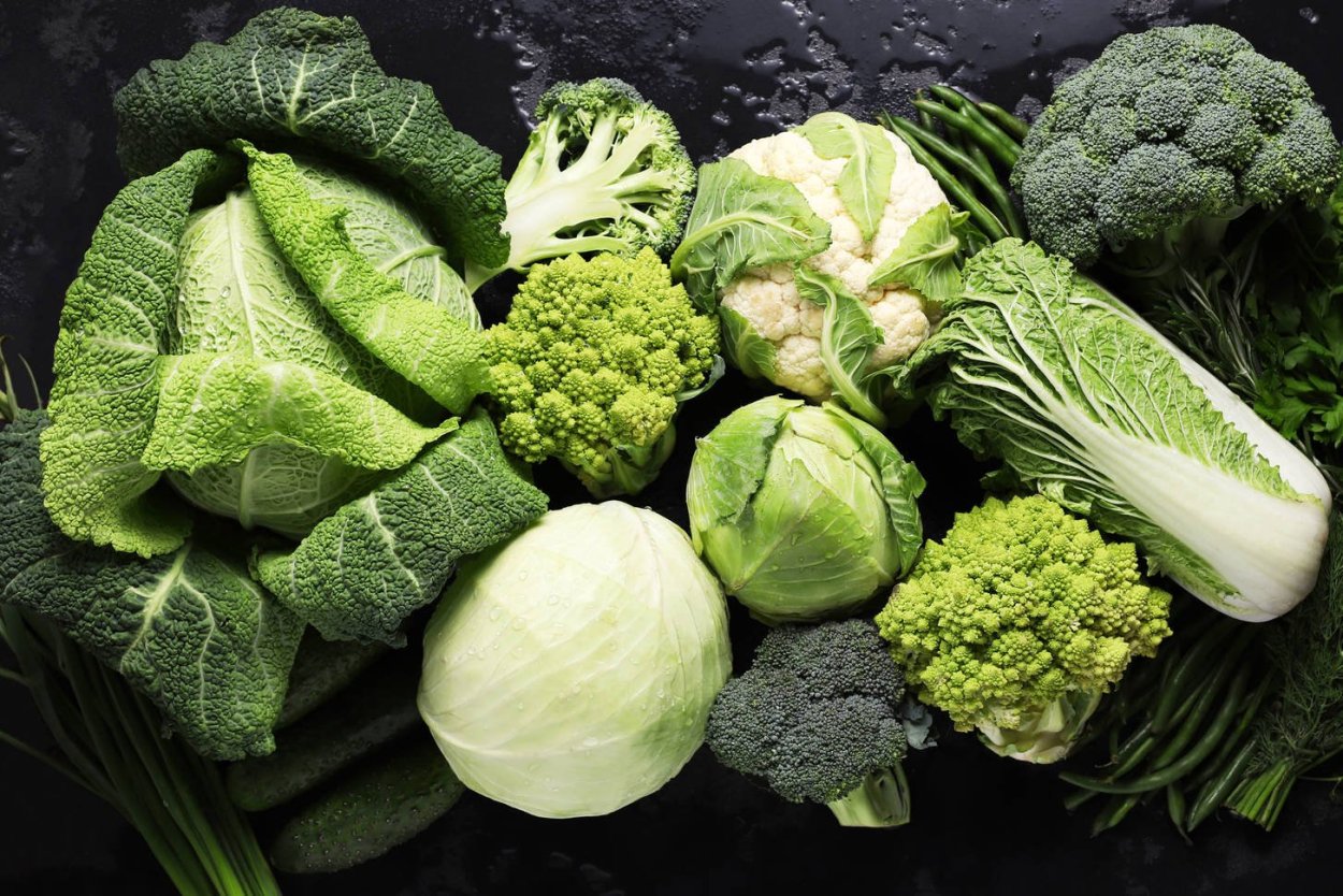 Капуста белокочанная кольраби брокколи