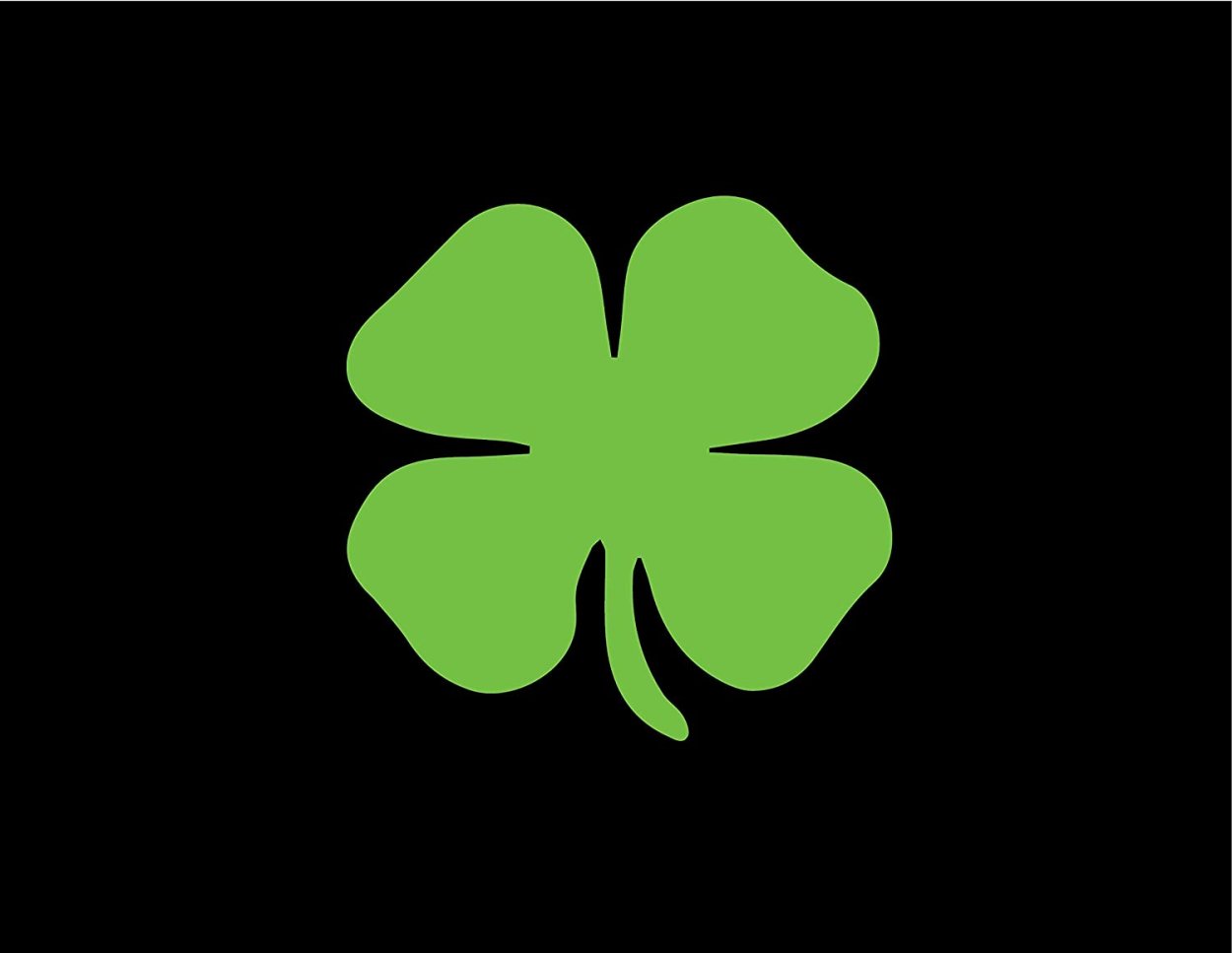 Чёрный Клевер пятилистный Клевер